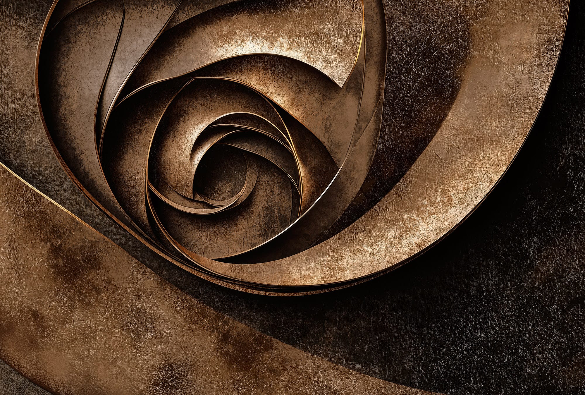 Designs Direct Core of Quiet Bronze Wall Mural